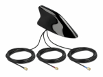Ringantenn: 2 - 3 dBi LTE, WLAN, GNSS 2.4 GHz, v&auml;litingimustele, mitmesageduslik, 2x SMA + RP-SMA