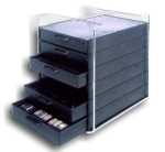 CABINET Mod.20 with 6 Drawers 261x238x20mm