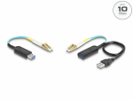 USB 3.1 pikendaja l&auml;bi FO, kuni 100m, lisatoitega