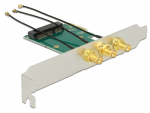 Laienduskaart: PCIe x1, Mini PCIe Slot + 3 x RP-SMA, antennid komplektis