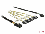 Mini SAS kaabel 1.0m (SFF-8087 -> 4x SATA-7 pin)