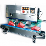 CONTINUOUS BAND SEALER - Vertical opening, Conveyor width 150mm