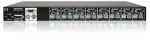 KVM switch: 4 porti, VGA, PS/2, kaskadeeritav, OSD, r&auml;ckitav