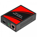 T&ouml;&ouml;stuslik konverter: PoE+ 10/100/1000T(X) to 10/100/1000 SFP