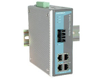Switch: 4 x 10/100BaseT(X), 1 x 100BaseFX multi-mode SC, -40 kuni 75&deg;C, mittemanageeritav DIN
