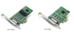 RS-232/422/485 PCI Express kaart, Low Profile, 4 porti, opt.isol. 2KV + DB9M kaabel