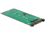 Konverter: U.2 SFF-8639 NVMe - M.2 Key M