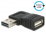 Adapter USB 2.0 A (M) Easy - USB - A (F) nurgaga parem/vasak