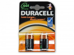 Patarei AAA 1,5V Alkaline Duracell MN2400/4 / 4tk pakis