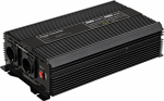 Inverter DC/AC 24V/230VAC 2000W, USB-port, sisseehitatud vent