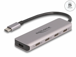 USB-C hub: 4x USB-C, 5Gbps, hall