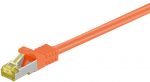 V&otilde;rgukaabel CAT6A S/FTP 10.0m, oranz, 500 MHz, PiMF, LSZH, CU, CAT 7 kaablist