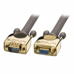 VGA pikenduskaabel 10.0m, GOLD