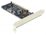 Laienduskaart: PCI x1, 4 x SATA RAID