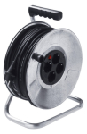 Maandusega pikendusjuhe 4 pesa / 25.0m rull kaablitrummel IP20 3G 1.5 mm&sup2;