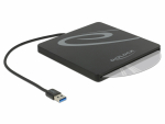 K&otilde;vakettakarp 5,25" Slim SATA k&otilde;vakettale 9,5 / 12,7 mm USB-A, must