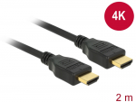 HDMI kaabel 2.0m, ethernet, 3D 1920x1080@60Hz, 4K 4096x2160@60Hz, must
