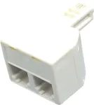 Modularadapter RJ11 pistik - 2xRJ11 pesa