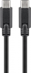 USB-C kaabel 2.0m, USB 3.2 Gen1, 5Gbps, 3A, must
