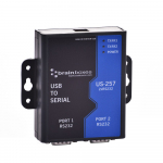 RS-232 USB adapter, 2 porti, 0 kuni +60 &deg;C, 5 VDC - 30 VDC