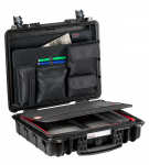 Kohver 485x414x149mm, veekindel, must, s&uuml;learvutikotiga, IP67, 2.92kg
