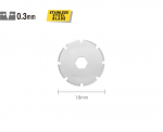 Tagavaraterad PRB18-2, perforatsiooniks, pakis 2tk (18mm)