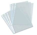 DOCUMENT POCKET Size A4 with holes permanent antistatic Packages of 100