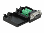 &Uuml;leminek Sub-D9 10pin (M) - Terminal Block 10pin +kest