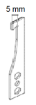 Terad .sep3.1060015 - L Blade 5x1,4mm