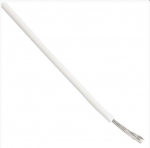 Montaažijuhe 0,81mm&sup2;, valge AWG18 600V -40&deg;C...105&deg;C EcoWire mPPE UL11028 305m