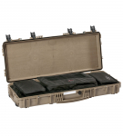 Kohver 989x415x157mm, veekindel, liivakarva, relvakotiga, IP67, 7.8kg