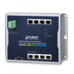 Switch: 8 x 10/100/1000Mbps, 2 x 100/1000T SFP, L2, -40 kuni 75&deg;C