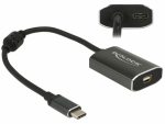 &Uuml;leminek USB-C (M) - mini Displayport (F) 4K@60Hz, sobib ka Macidele, lisatoite v&otilde;imalus