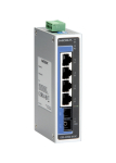 Switch: 4 x 10/100BaseT(X), 1 x 100BaseFX multi-mode SC, -40 kuni 75&deg;C, mittemanageeritav DIN