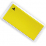 LABEL HOLDER Transparent Adhesive with label 60 x 140 mm