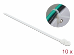 Kaablisidemed aasaga 300 x 7.6mm, valged (10tk)