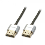 HDMI kaabel 0.5m, CROMO Slim Active High Speed + Ethernet, 2160p, 3D