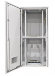 T&ouml;&ouml;stuslik seadmekapp IP55 30U 800x800 l,s, topelt seinad, kahe kambriga, anti-graffiti hall (RAL7047)