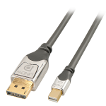 Displayport - Mini Displayport kaabel 5.0m, UHD 4K 4096x2160@60Hz, CROMO