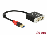 Konverter USB 3.0 (M) - DVI-D (F) 1920x1080, must