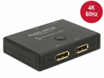 Displayport switch 2 sisse / 1 v&auml;lja v&otilde;i 1 sisse / 2 v&auml;lja, bidirectional, 3840x2160@60Hz