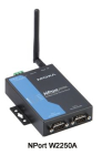 RS-232/422/485 802.11a/b/g WLAN Server, 1 port, -40 kuni 75&deg;C