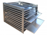 TRAY HOLDER - Aluminium tray 530 x 530 x 12mm