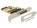 Laienduskaart: PCIe x1, 4 x Serial RS-232, koos toitega