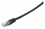 V&otilde;rgukaabel Cat6 UTP 1.0m, must LSZH
