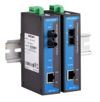 T&ouml;&ouml;stuslik konverter: 10/100BaseT(X) to 100BaseFX, multi mode, ST, -40 kuni 75&deg;C