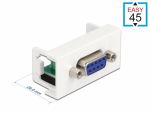 Easy 45 moodul: D-Sub 9 6-pin (F) - Terminal block 22.5mm x 45mm
