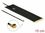 Ringantenn: 1.9 - 3.9 dBi GSM, GSM, UMTS, Bluetooth, WLAN 2.4 GHz, ZigBee, DECT, Z-Wave, LoRa, MHF-I pistik, isekleepuv