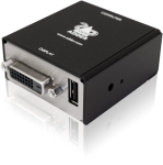 Konverter VGA - DVI-D 1920 x 1200 60Hz, USB toitega