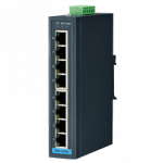 Switch: 8 x 10/100BaseT(X), -10 kuni 60&deg;C, mittemanageeritav, metallist DIN